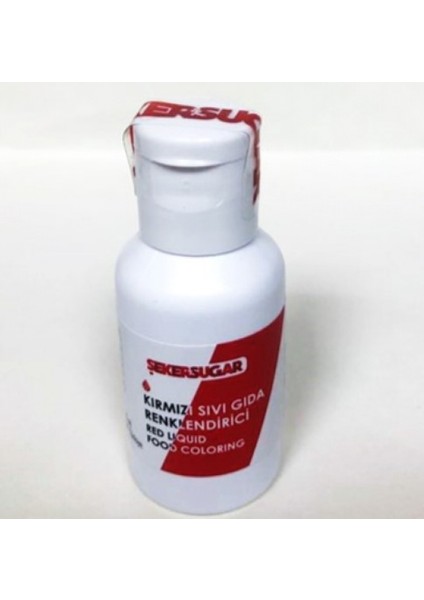 Kırmızı Sıvı Gıda Boyası 20 ml