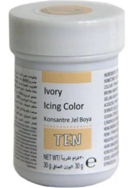 Ten Jel Gıda Boyası 30 gr