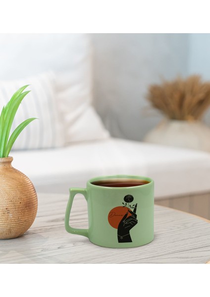 Kişiye Özel Isimli Yeşil Sert Kapaklı Defter Ve Middle Kupa Seti, Arkadaşa Hediye, Yeni Iş Hediyesi, Doğum Günü Hediyesi-3 fiyatları