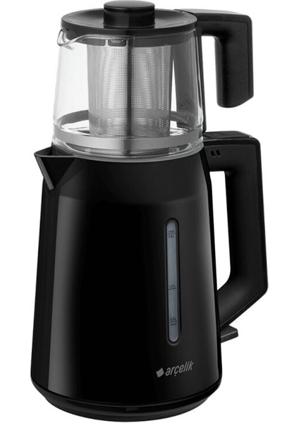 Kc 3281 A 1650W, 1800ML, Cam Demlik Çay Makinesi