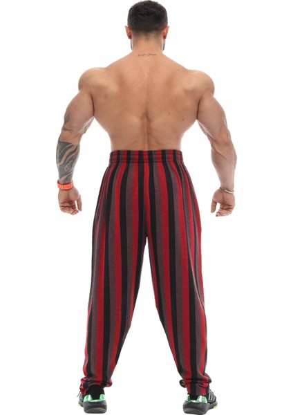 Erkek Eşofman Altı Çizgili Gym Pantolon Bgsm PNT1363
