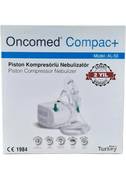 Compac+ Al-50 Piston Kompresörlü Nebulizatör