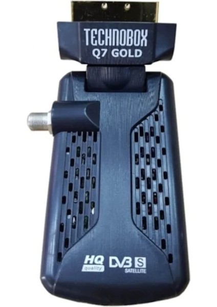 Gold Q7 Mini Scart Fta Uydu Alıcısı Tkgs