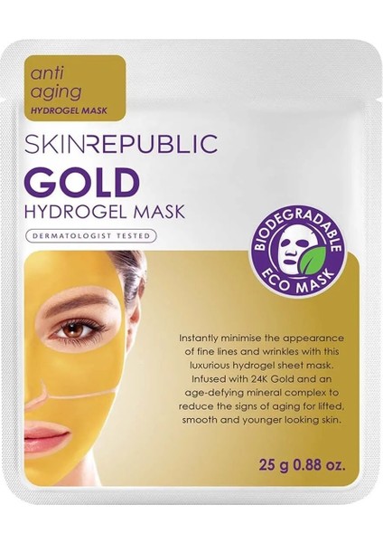 Gold Hydrogel Maske 25 gr