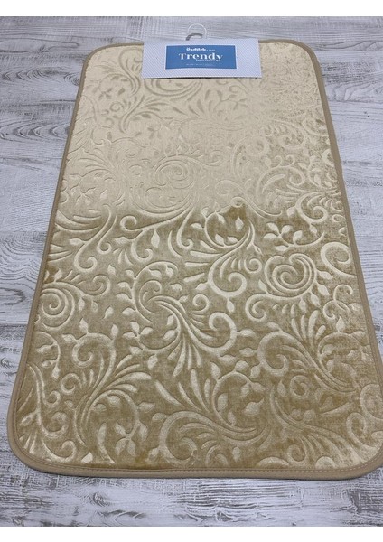 Trendy Embos Bej Renk Klozet Takımı 2 Parça fiyatları