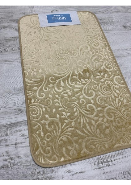 Trendy Embos Bej Renk Klozet Takımı 2 Parça fırsatları