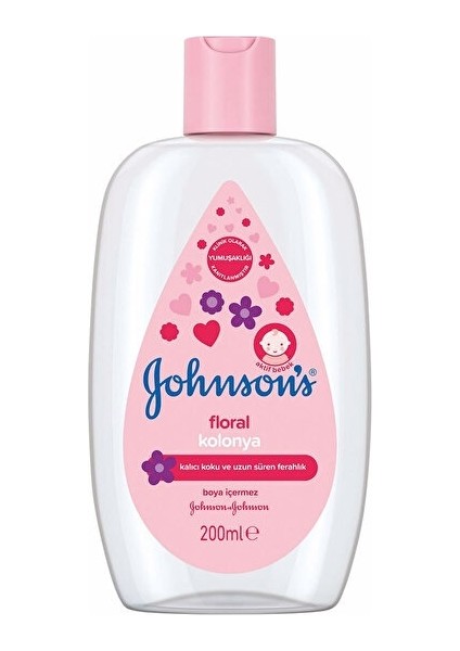 Johnsons Baby Johnson's Baby Bebe Kolonya 200ML Floral