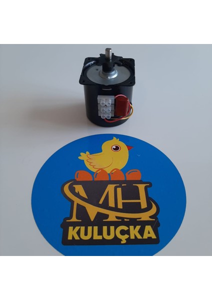 Kuluçka Çevirme Motoru 60KTYZ AC220V 2.5rpm 14W Senkron Motor