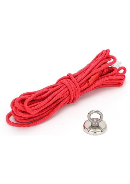 Güçlü Halkalı Neodyum Pot Mıknatıs 42MM Çap, Kanca Kurtarma Mıknatısı Magnet Fishing + 15 M Halat fırsatları
