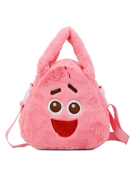 Sevimli Karikatür Peluş Crossbody Çanta (Yurt Dışından)