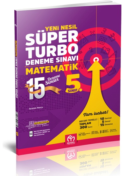 Yeni Nesil Süper 5 Sınıf Turbo Matematik Deneme