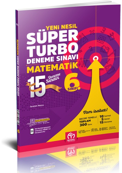 Yeni Nesil Süper 6 Sınıf Turbo Matematik Deneme