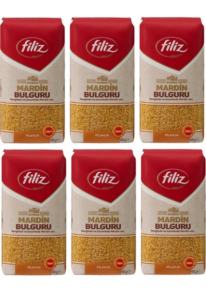 Mardin Pilavlık Bulgur 6 Adet 800