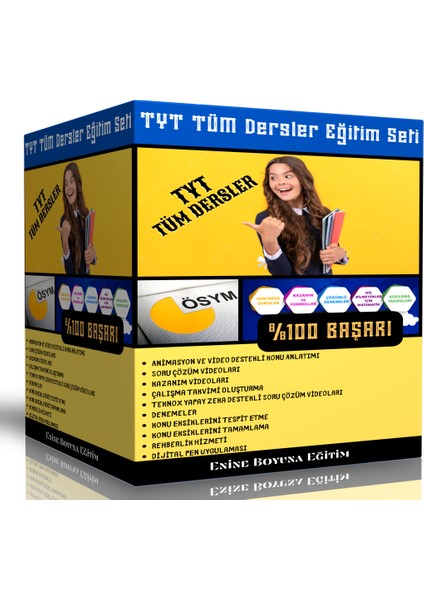 TYT Tüm Dersler Eğitim Seti (Dijital-Online)