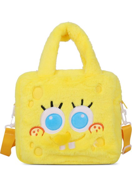 Sevimli Karikatür Peluş Crossbody Çanta (Yurt Dışından)