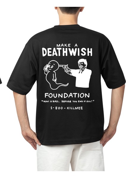 Wedday Karikatür Oversize Pamuklu T-Shirt WEDS17 fiyatları