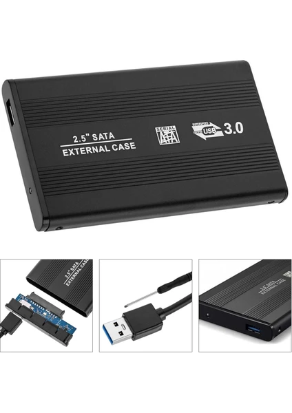 Harddisk Kutusu SSD HDD 2.5" Sata USB 3.0 G-508