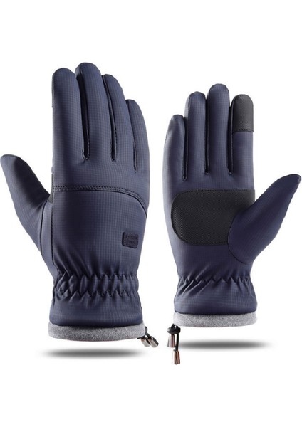 Kış Dokunmatik Ekran Sıcak Eldivenler Rüzgar Geçirmez ve Su Geçirmez (Yurt Dışından)