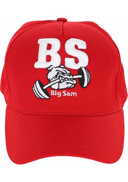 Kırmızı Spor Şapka Big Sam 704