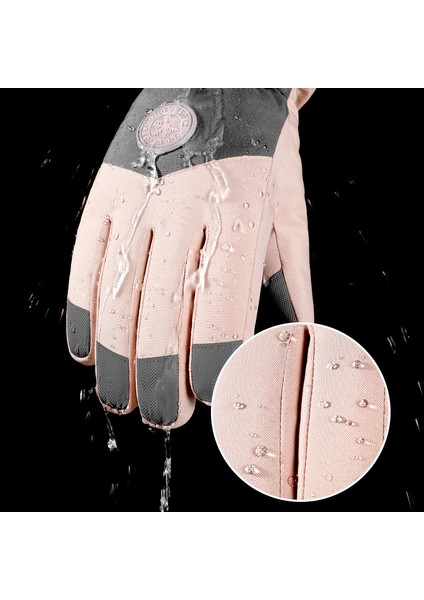 Kadın Kışlık Dış Mekan Yastıklı Kalınlaştırılmış Sıcak Eldiven (Yurt Dışından) fiyatları