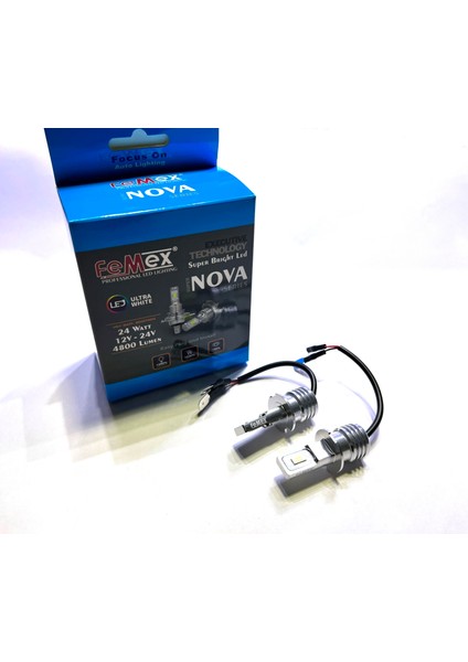 Nova Csp 3570 H3 Beyaz LED Xenon LED Headlight