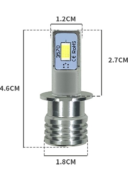 Nova Csp 3570 H3 Beyaz LED Xenon LED Headlight