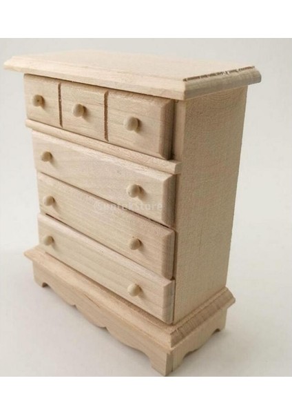 Yatak Odası Metal Sap Için 1 Adet Çekmece Dolabı Bebek Evi