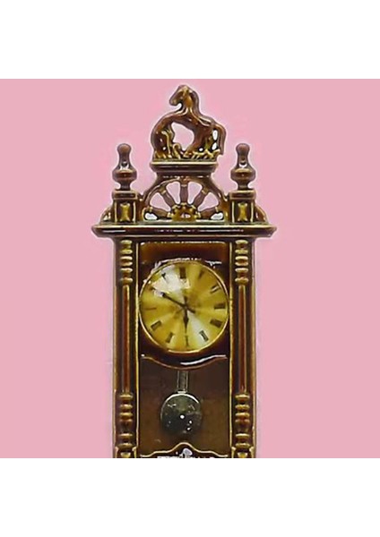 Dollhouse Pendulum Clock Minyatür 1/12 3-6 Yaşında Oyun (Yurt Dışından) fırsatları