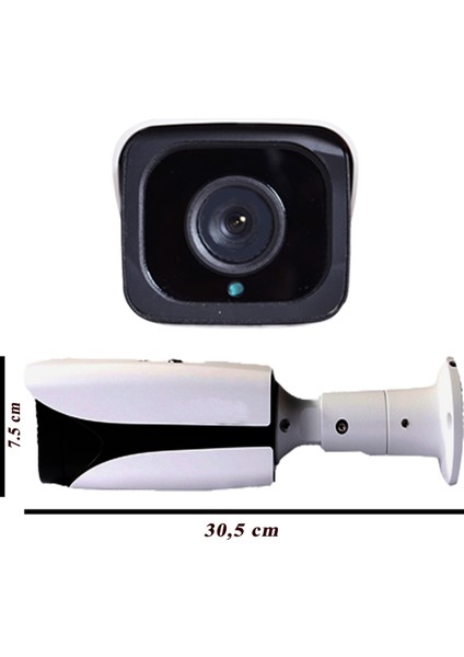 8 Kameralı 1080P Araç, Yüz ve Insan Tanımalı Hareket Algılayan 5 Mp Lens Dahua Metal Kasa Güvenlik Kamerası Seti Bs 304 indirimleri