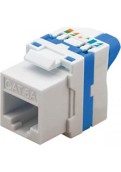Cat6 Utp Keystone Jack 180 Derece Çevirmeli Tip - 1 Adet