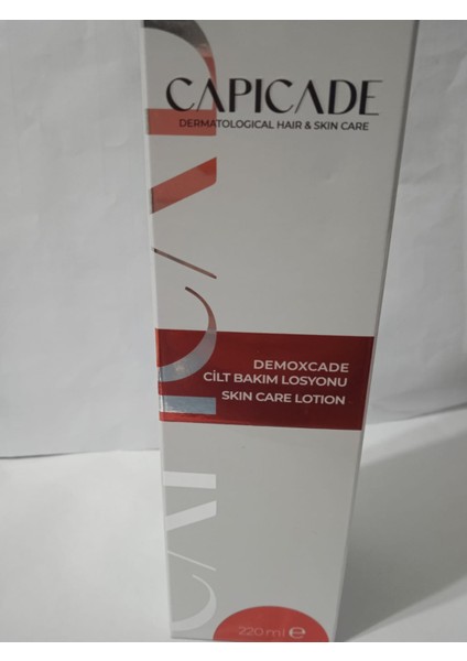 Demoxcade Cilt Bakım Losyonu 220ML Skin Care Lotıon