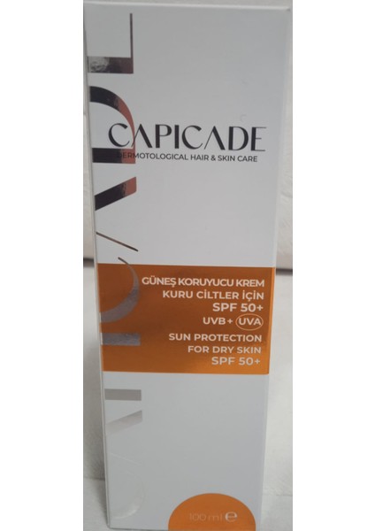 Spf 50+ Güneş Koruyucu Kremi 100 Ml-Kuru Ciltler Için