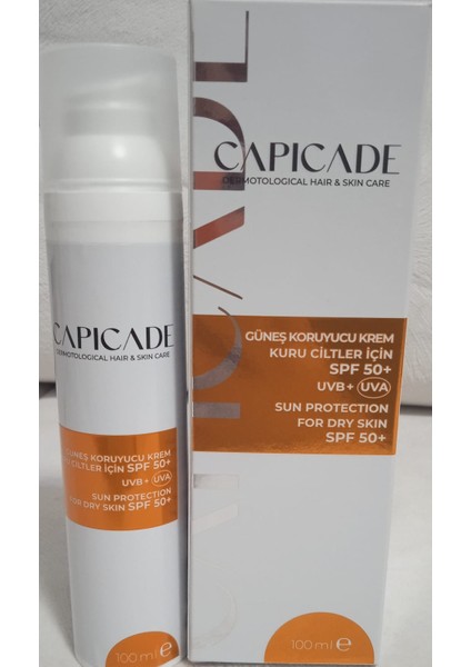 Spf 50+ Güneş Koruyucu Kremi 100 Ml-Kuru Ciltler Için