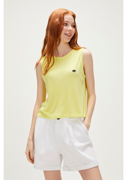 Halle Tank Top Sülfür