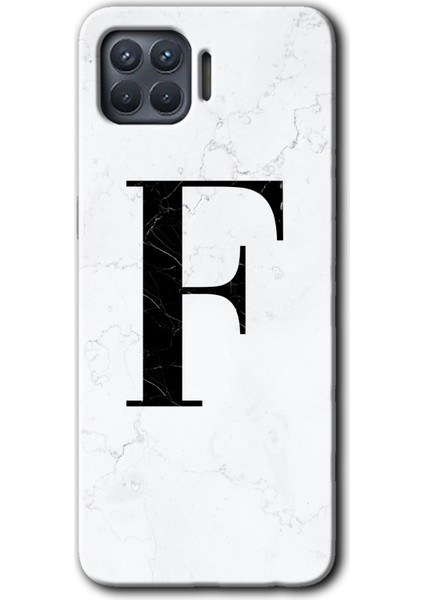 Oppo Reno 4 Lite Kılıf Hd Baskılı Desen + Hayalet Cam Yandan Görünmez