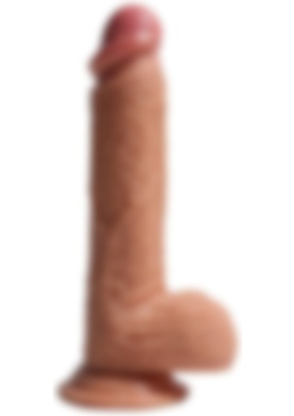 Vantuzlu Gerçekçi Dildo 17CM