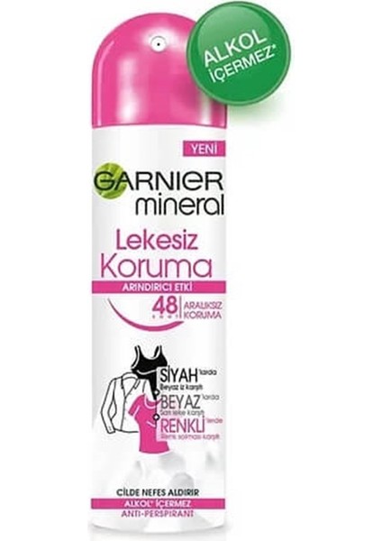 Anti-Perspirant Sprey Deodorant Lekesiz Koruma 150 ml