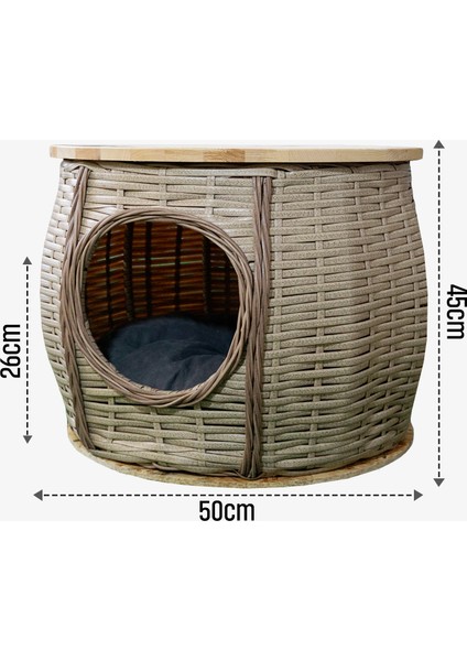 Rattan Kedi Evi fiyatları