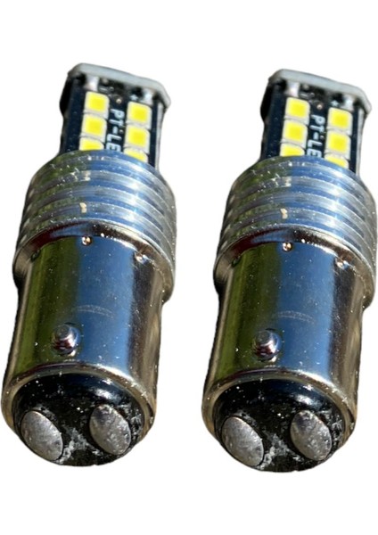 Çift Duy 15 LED Stop,sinyal, Geri Vites Ampulü 1016 Tip Beyaz fiyatları