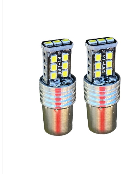 Tek Duy 15 LED Stop,sinyal, Geri Vites Ampulü 93 Tip Beyaz