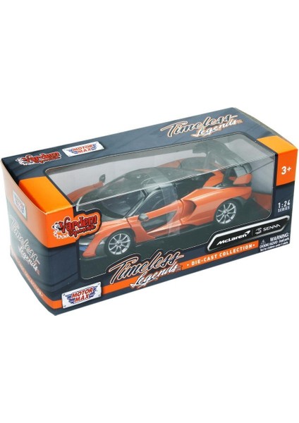 Koleksiyonerler Için 2018 Model Mclaren Senna 1:24 Ölçek