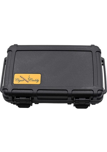 5 Xl 60 Ring Siyah Travel Humidor Puro Kutusu modelleri