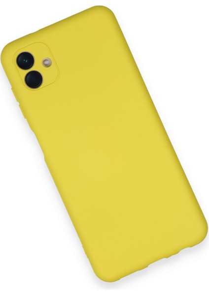 Samsung Galaxy A04 Kılıf Lansman Kamera Korumalı Içi Kadife Nano Silikon modelleri