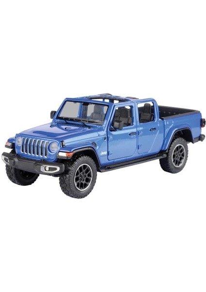 Koleksiyonerler Için 2021 Model Jeep Gladiatör Overland (1:27) Ölçek 1:24 Seri