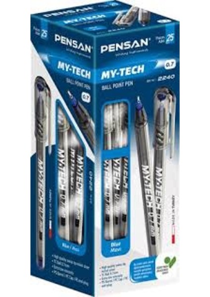 Mytech Tükenmez Kalem-Mavi 25 Li
