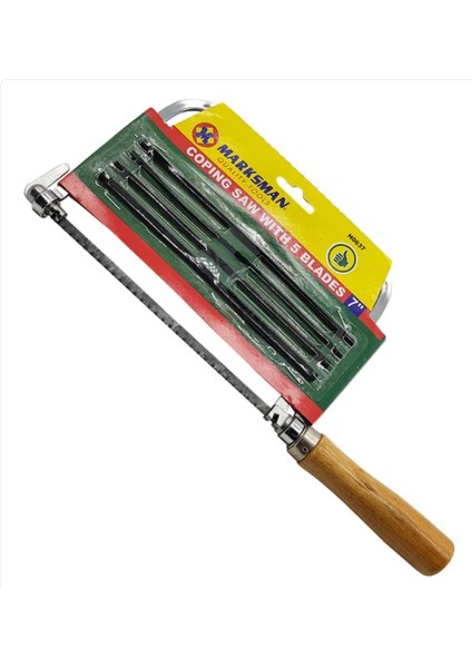 Rekotools-Ahşap Saplı Kıl Testere 5 Yedek Uçlu modelleri