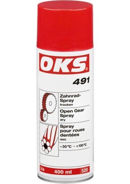 491 - 400 ml Dişli Spreyi