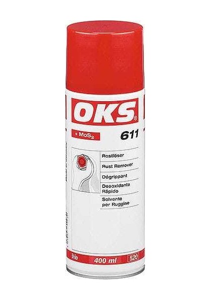 611 - 400 ml Mos2 Katkılı Pas Çözücü Sprey