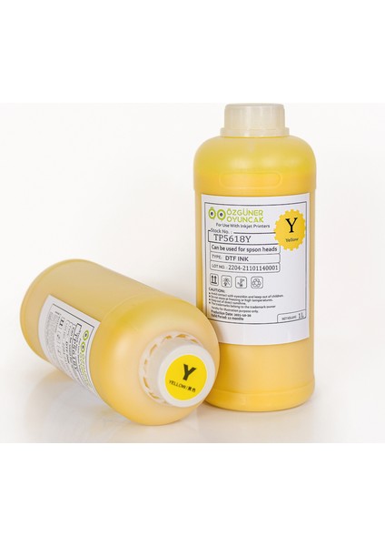 Dtf Mürekkebi Yellow (Sarı) 1000ML