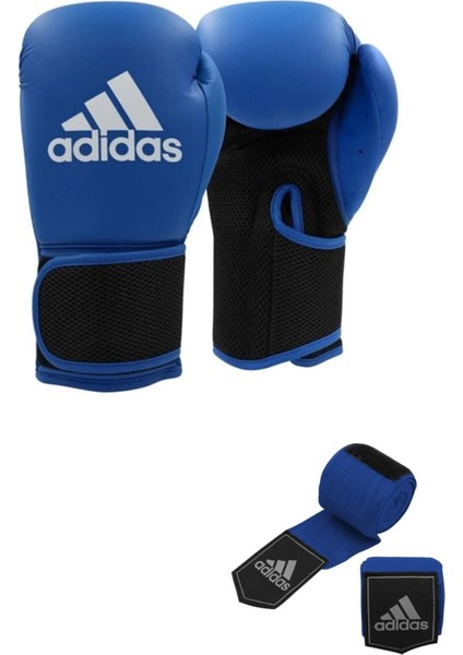 Adidas Hybrid 25 Boks Eldiveni ve 3,5 Metre Bandaj 2'li Set